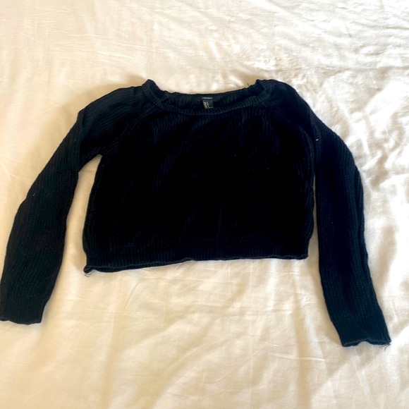 Black knit sweater - Picture 1 of 2
